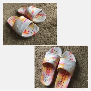 Rubber Nike Slides 💕